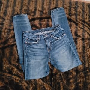 Aeropostale Women's Skinny Jeans in Classic Denim